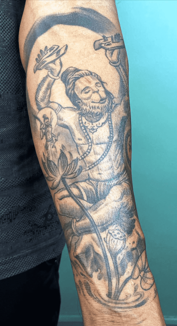 Hanuman Tattoo Ink
