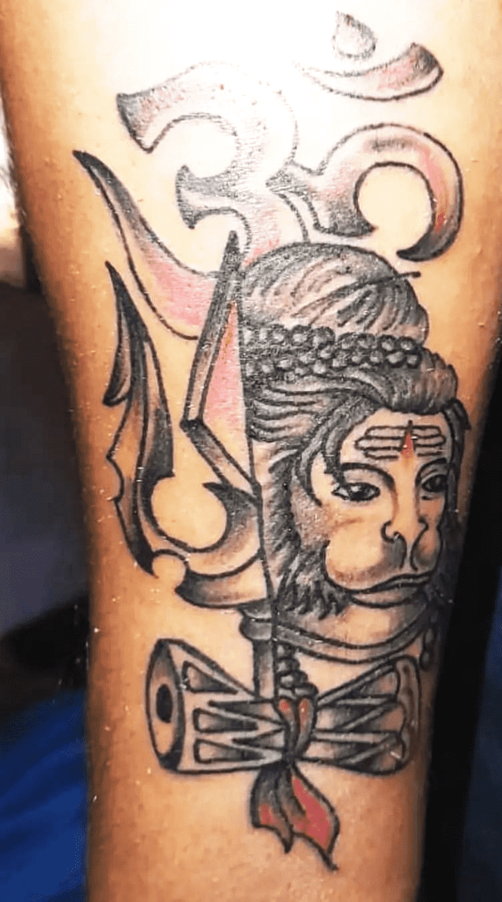 Hanuman Tattoo Shot