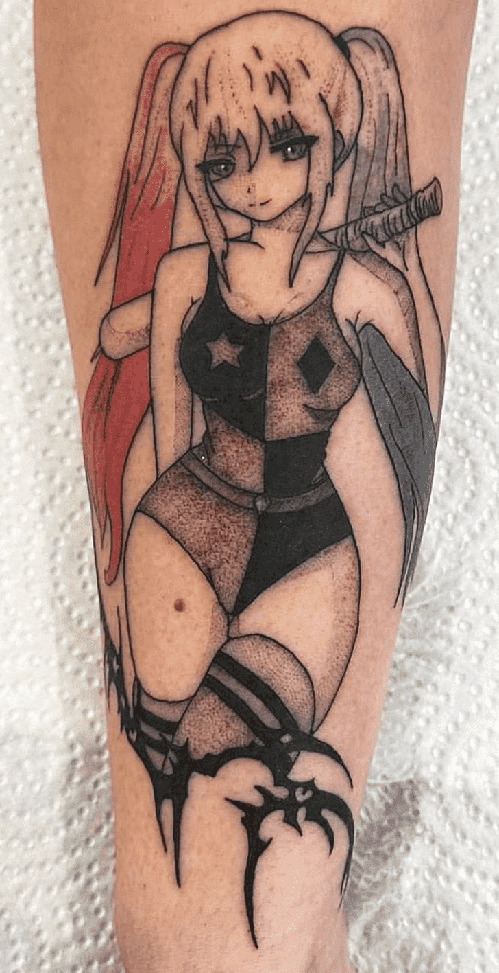 Harley Quinn Tattoo Design Image