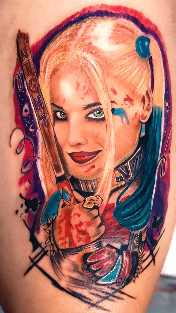 Harley Quinn Tattoo Photos