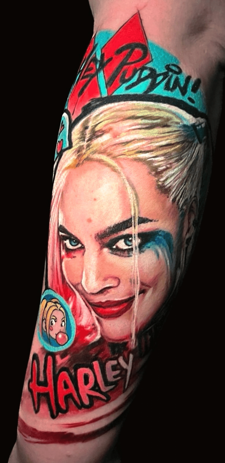 Harley Quinn Tattoo Ink