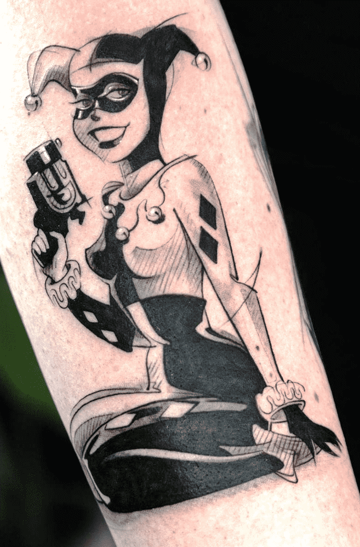 Harley Quinn Tattoo Snapshot