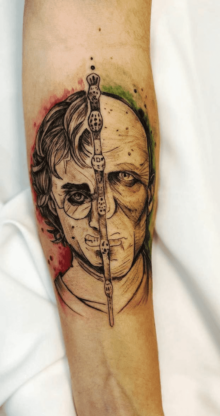 Harry Potter Tattoo Figure