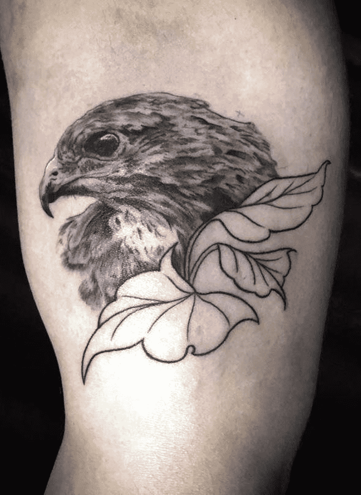 Hawk Tattoo Photo