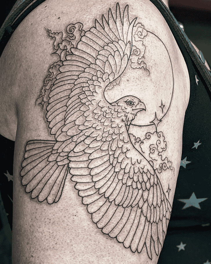 Hawk Tattoo Snapshot