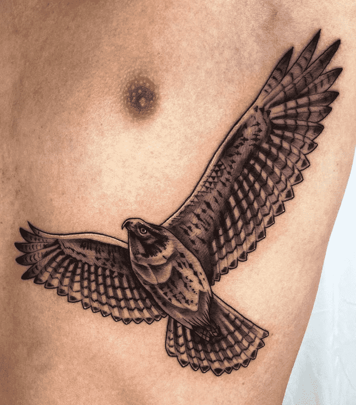 Hawk Tattoo Design Image