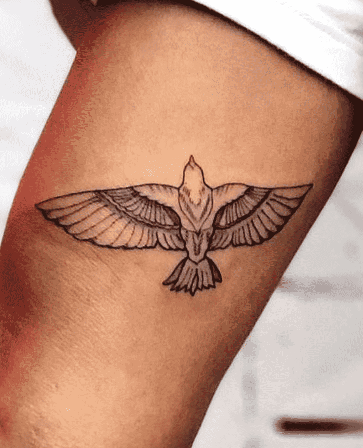 Hawk Tattoo Portrait