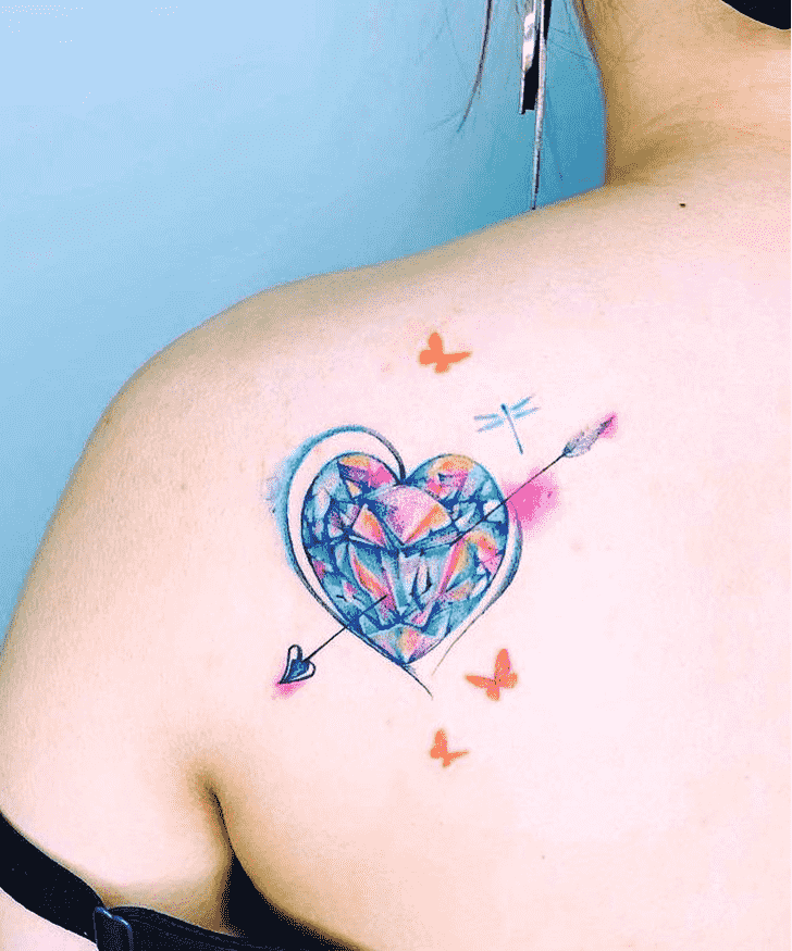 Heart Tattoo Shot