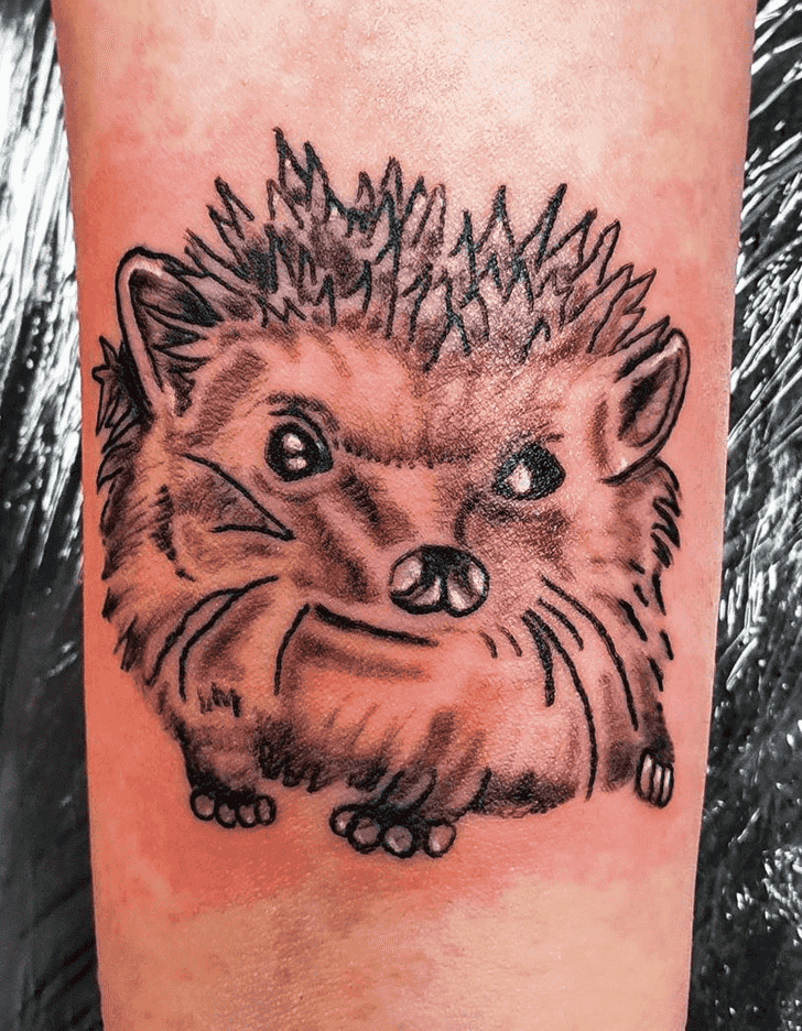 Hedgehog Tattoo Design Image