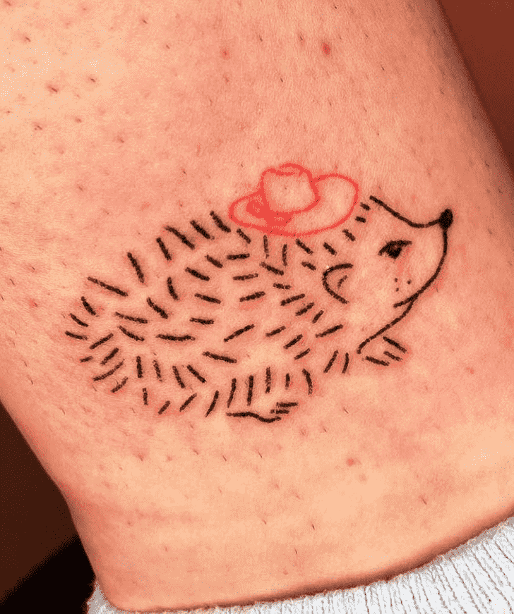 Hedgehog Tattoo Portrait