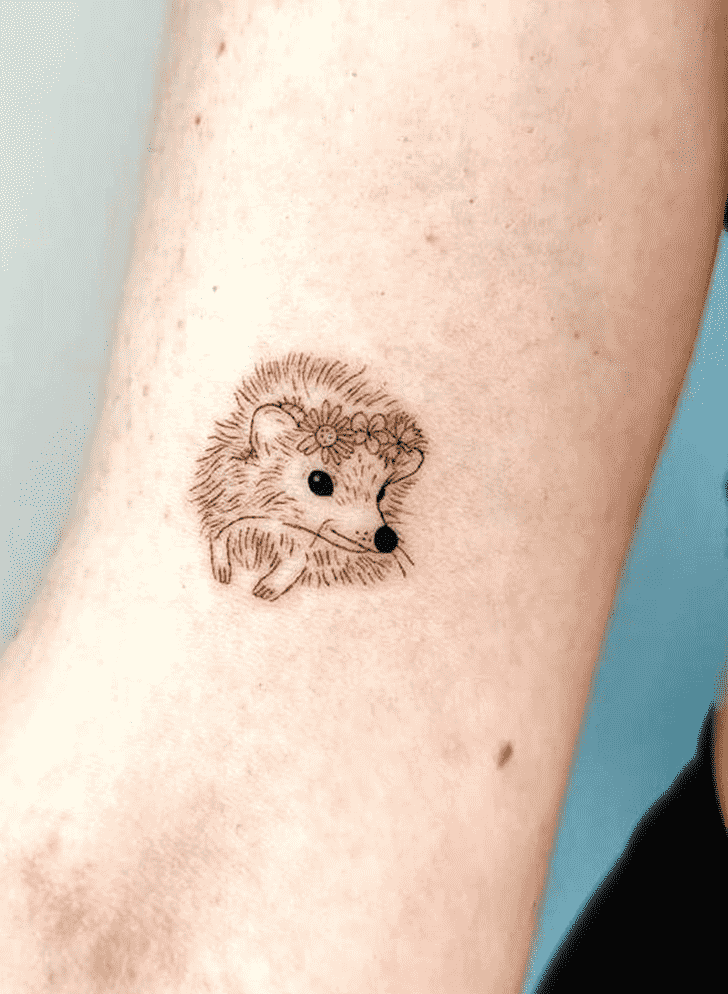 Hedgehog Tattoo Design Image