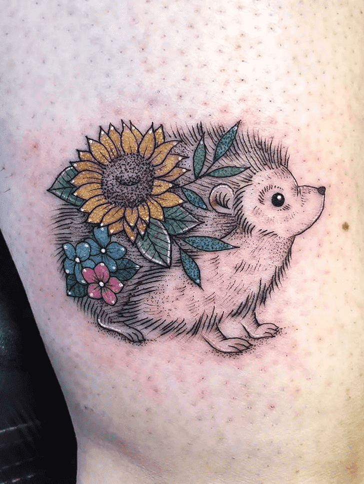 Hedgehog Tattoo Photograph