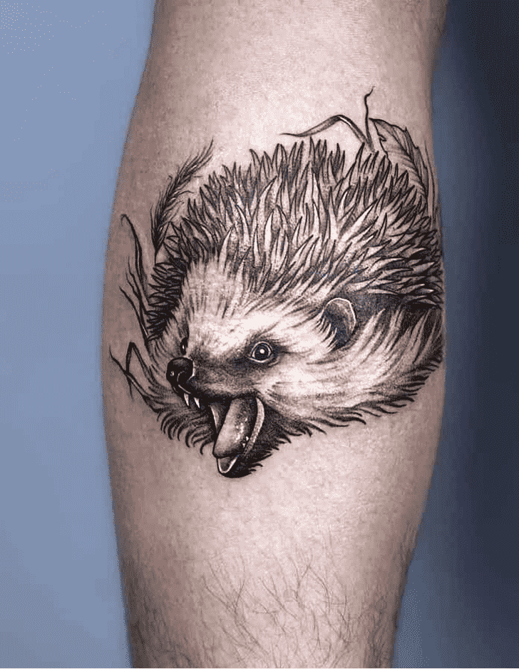 Hedgehog Tattoo Snapshot