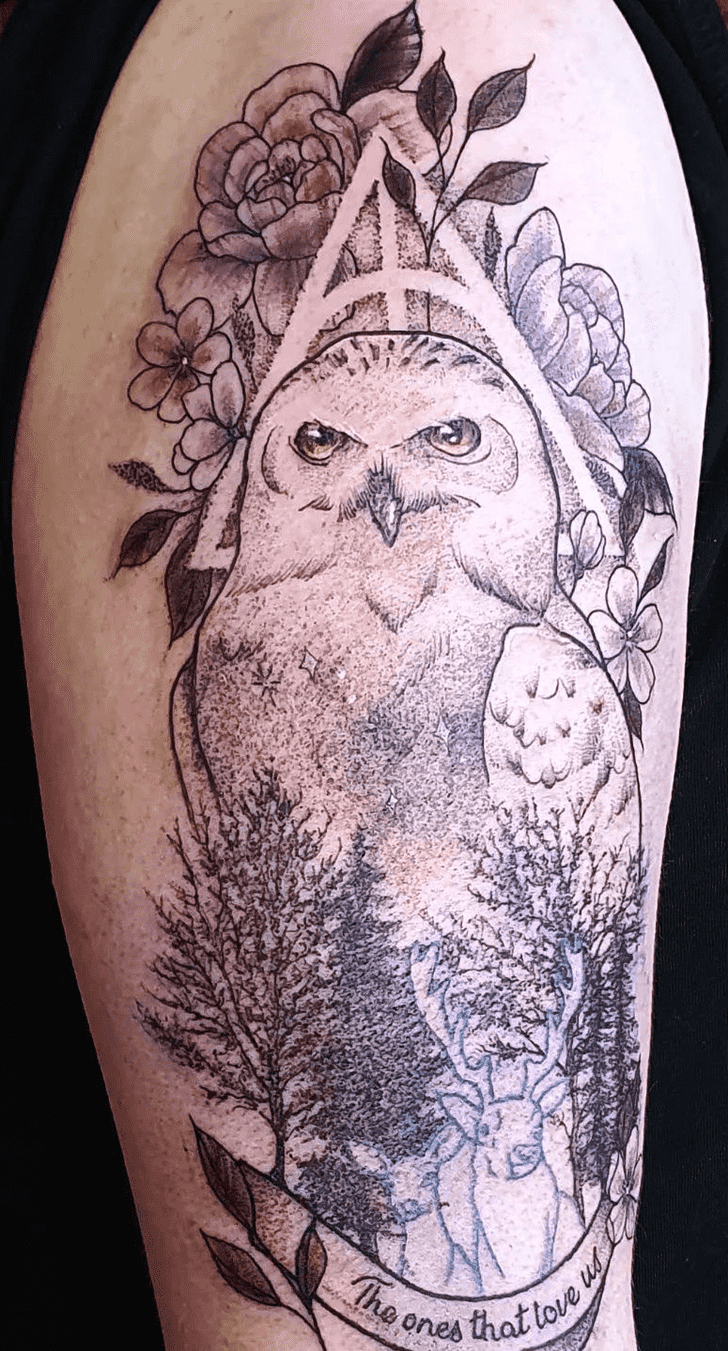 Hedwig Tattoo Shot