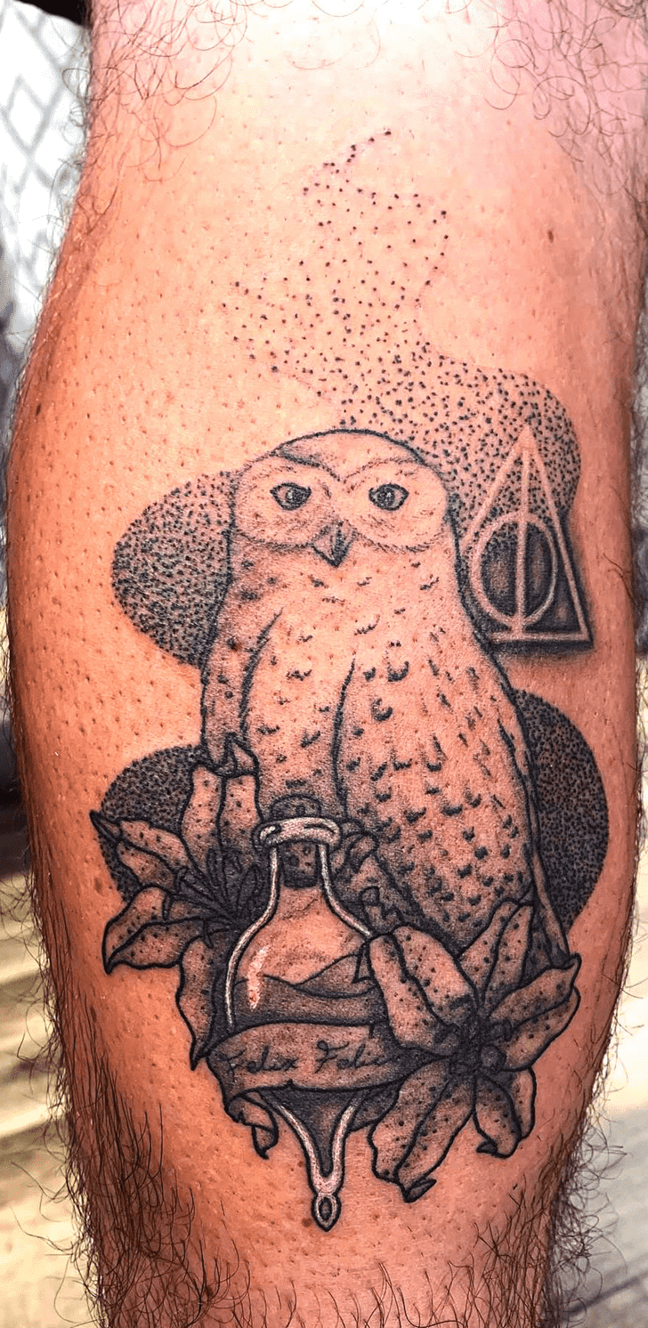 Hedwig Tattoo Portrait
