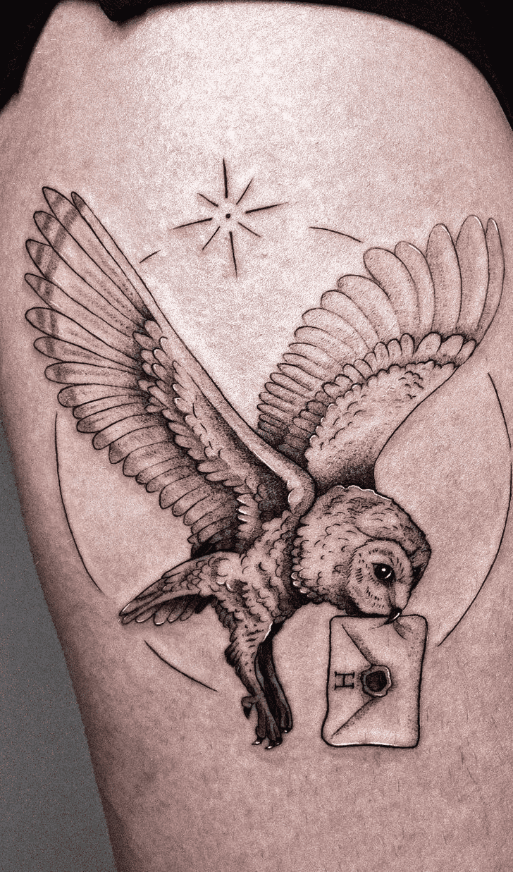 Hedwig Tattoo Shot