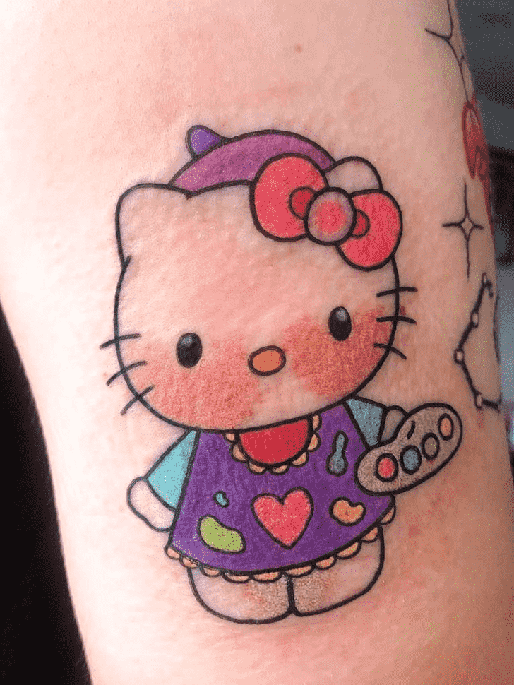 Hello Kitty Tattoo Figure