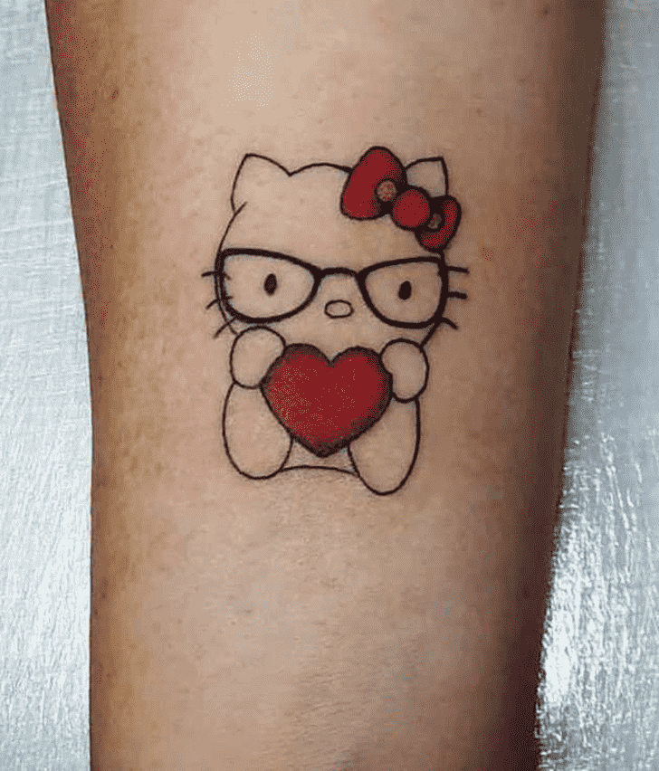 Hello Kitty Tattoo Figure