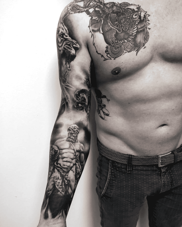 Hercules Tattoo Shot