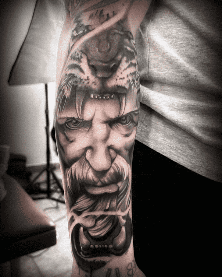 Hercules Tattoo Portrait