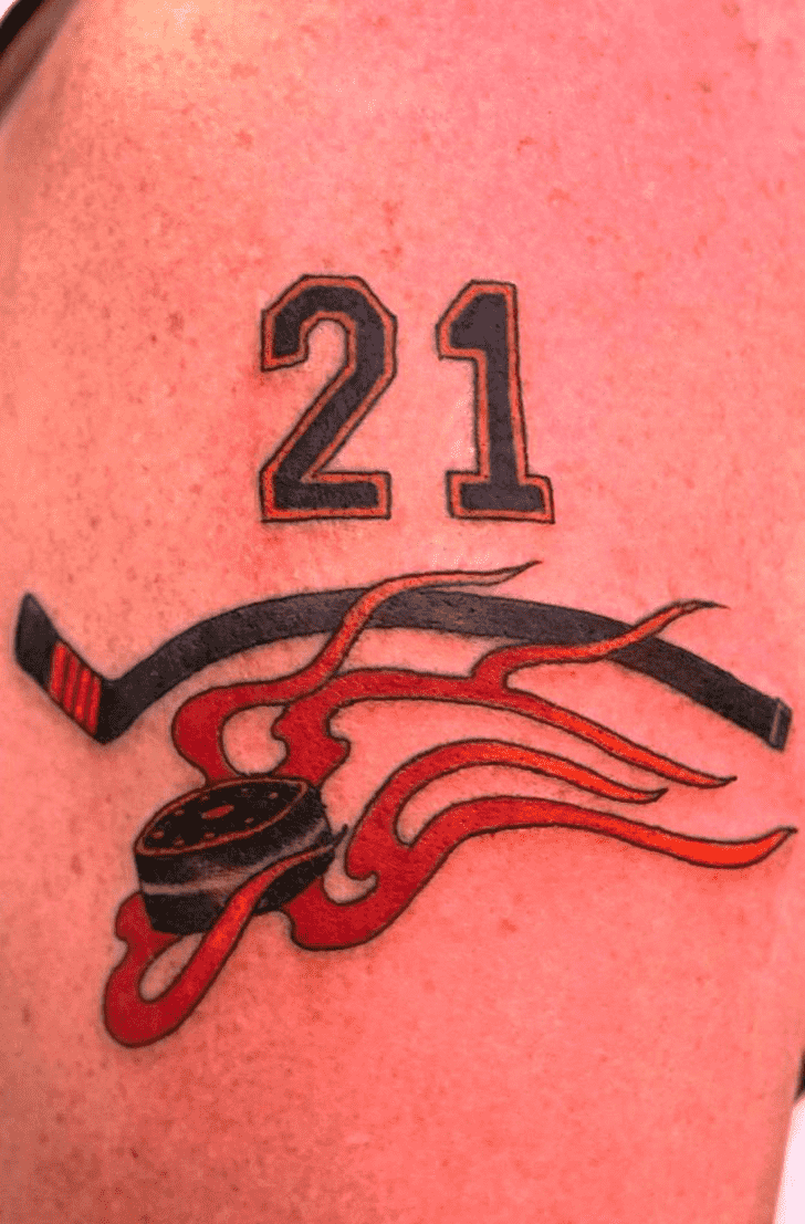 Hockey Tattoo Figure
