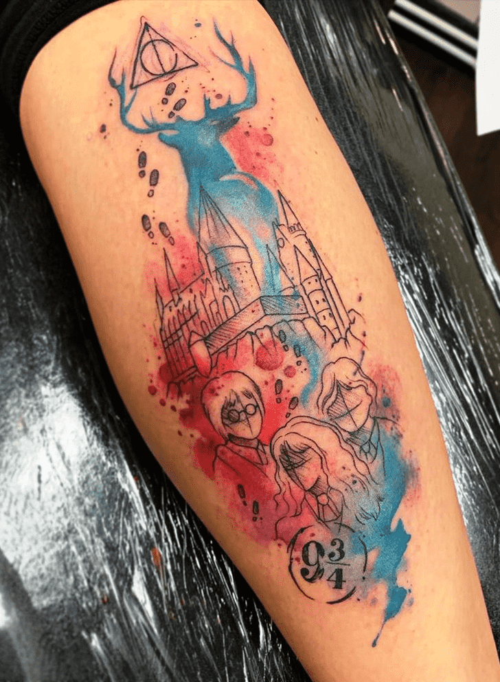 Hogwarts Tattoo Snapshot