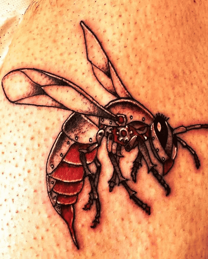 Hornet Tattoo Design Image