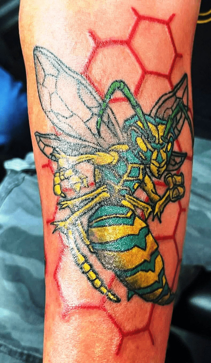 Hornet Tattoo Portrait