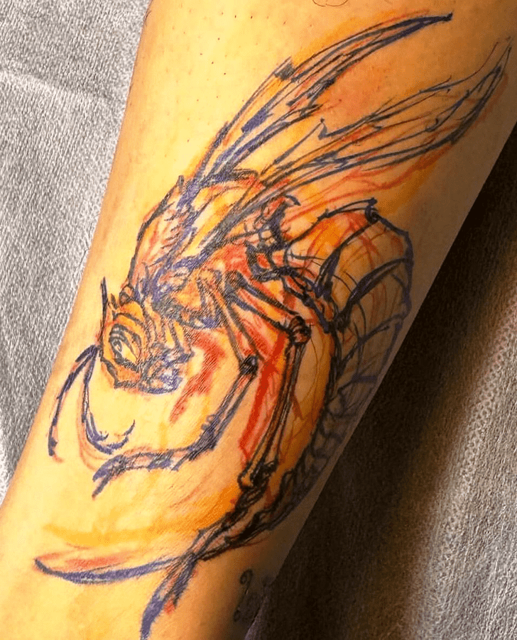 Hornet Tattoo Photograph