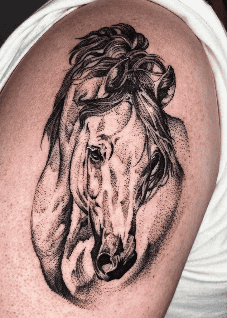 Horse Tattoo Photo