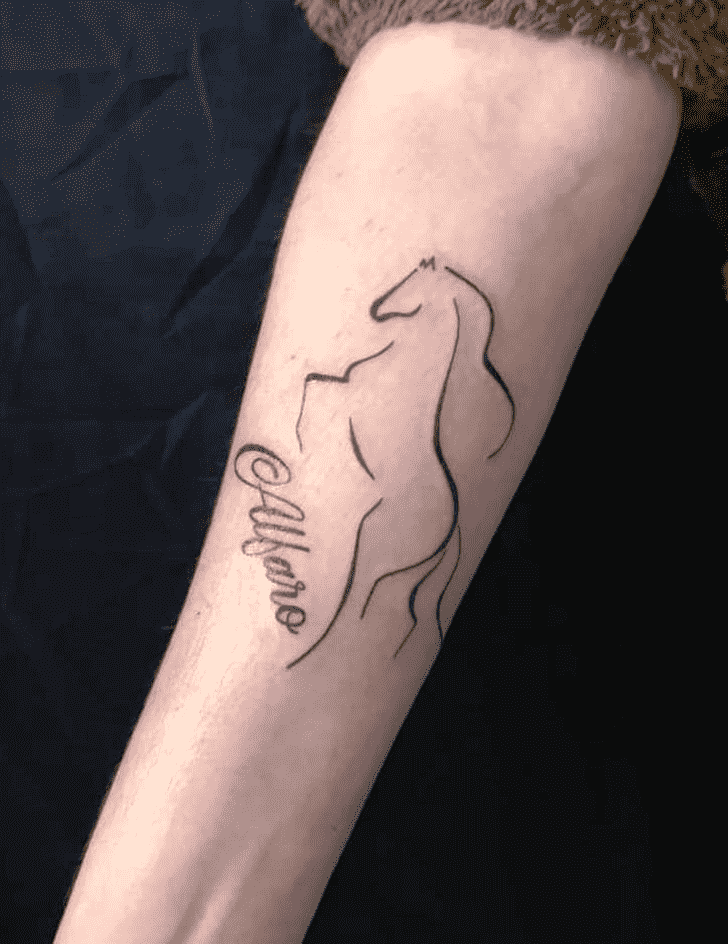 Horse Tattoo Snapshot