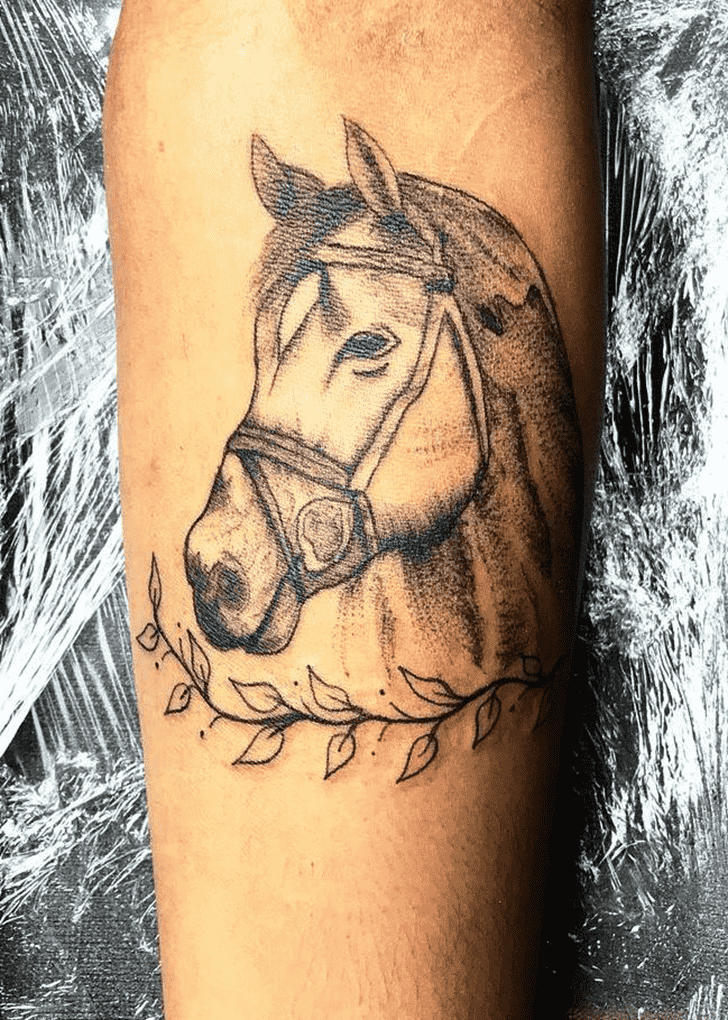 Horse Tattoo Portrait