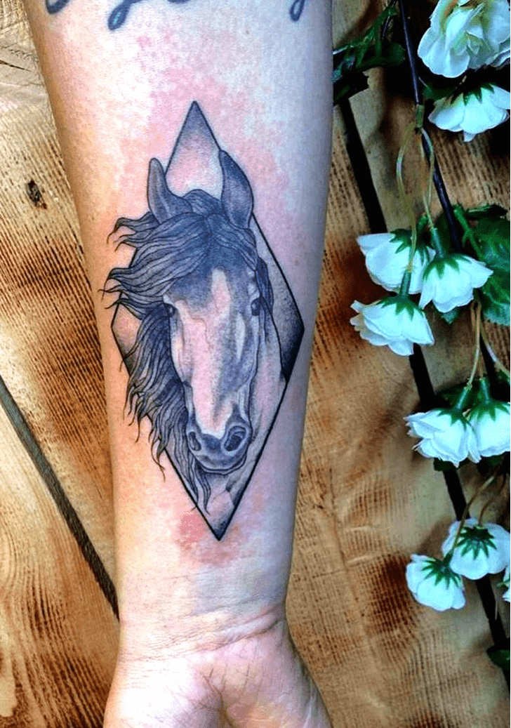 Horse Tattoo Photograph