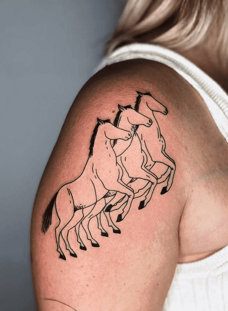 Horse Tattoo Snapshot