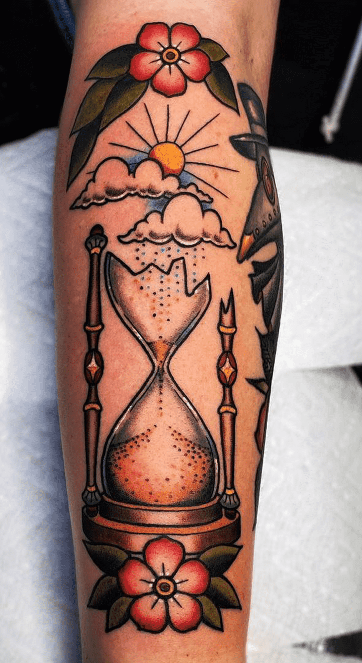 Hourglass Tattoo Design Image