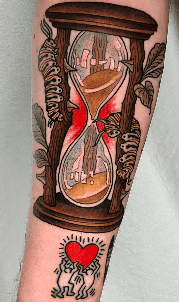 Hourglass Tattoo Portrait