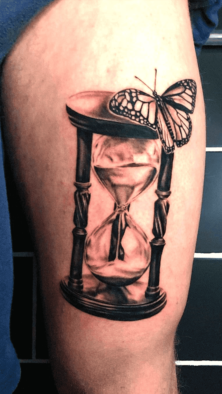 Hourglass Tattoo Photo