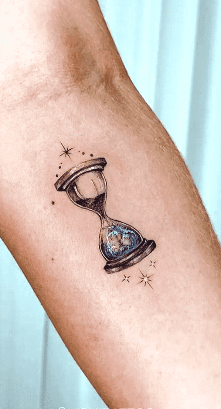 Hourglass Tattoo Photograph