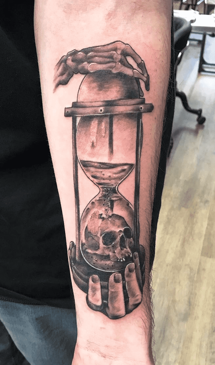 Hourglass Tattoo Design Image