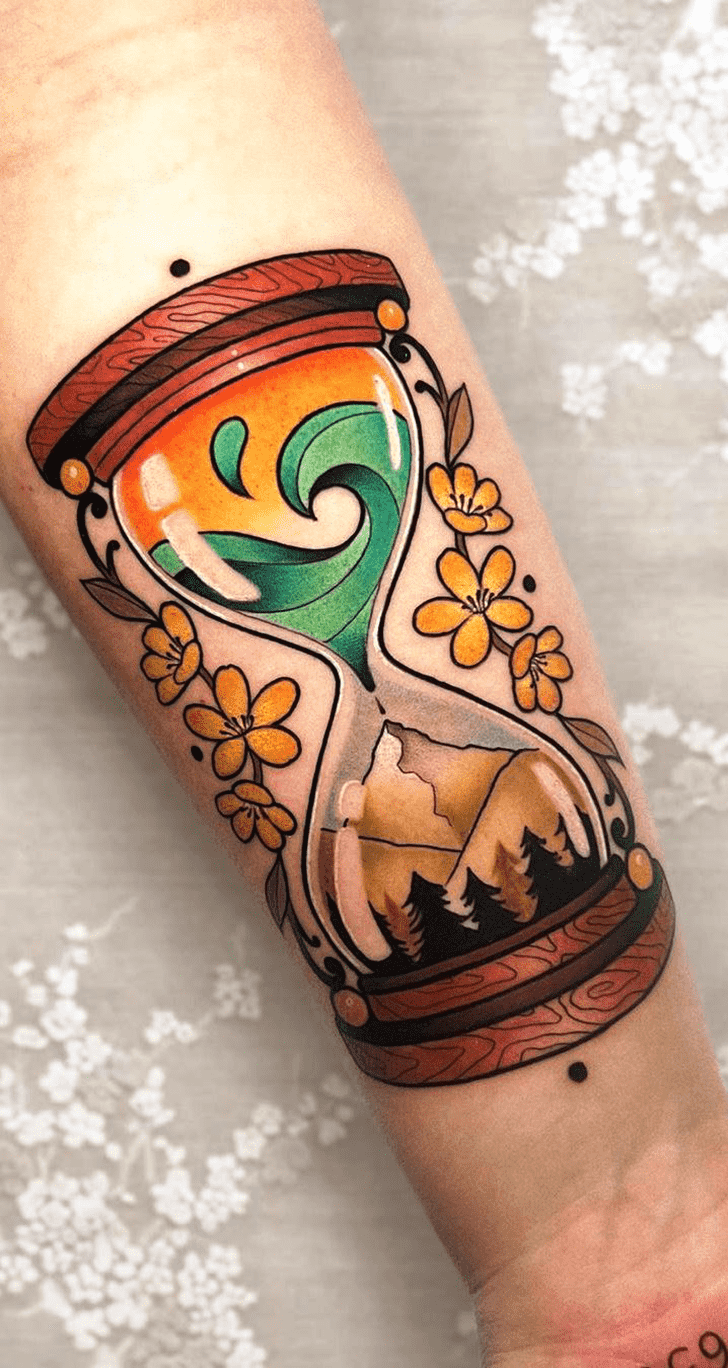Hourglass Tattoo Picture