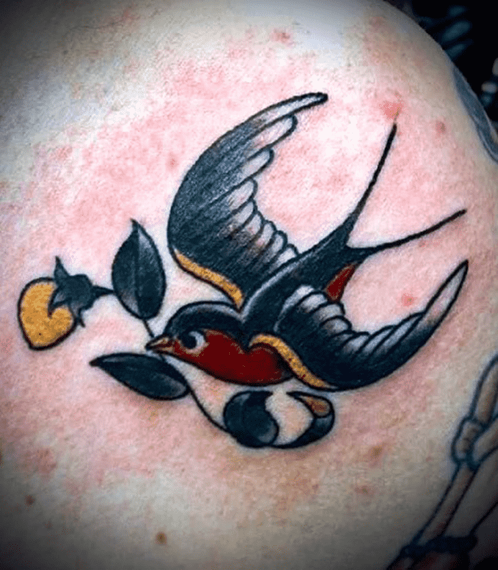 House Sparrow Tattoo Photo