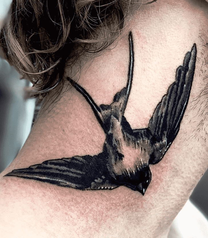 House Sparrow Tattoo Figure