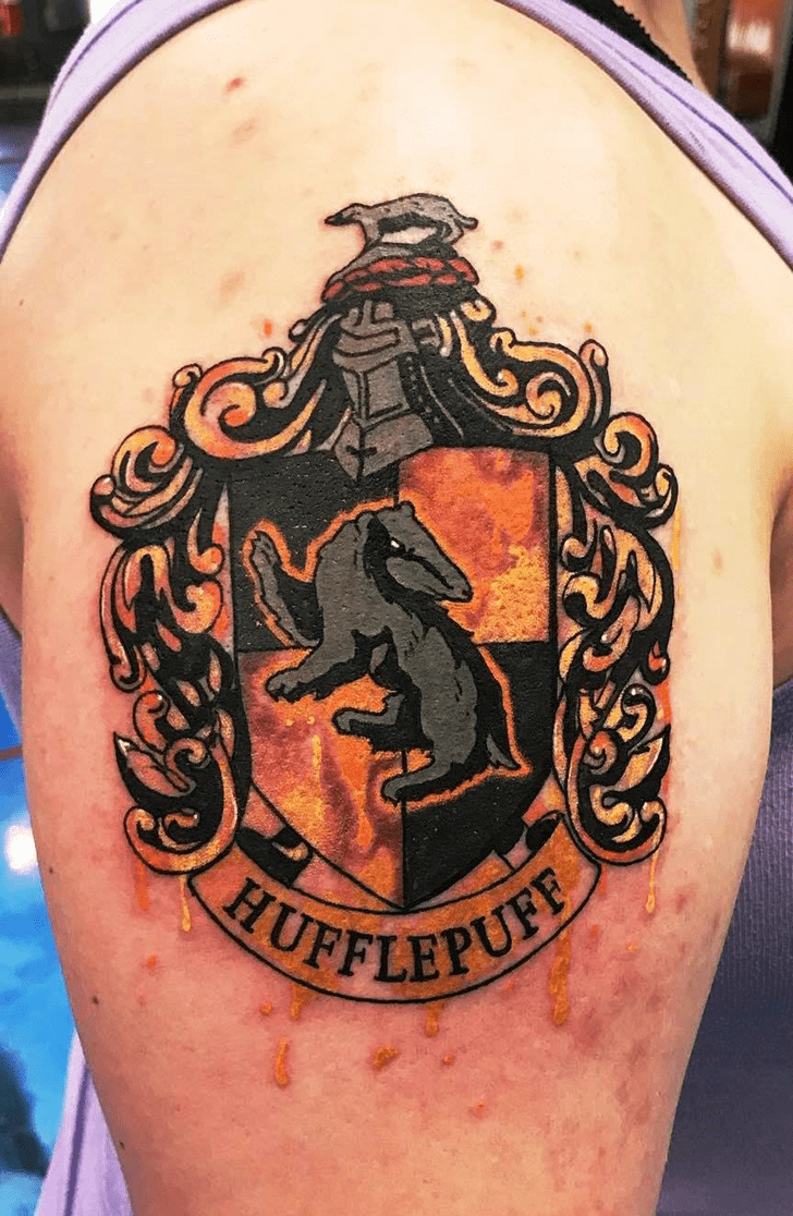 Hufflepuff Tattoo Photo