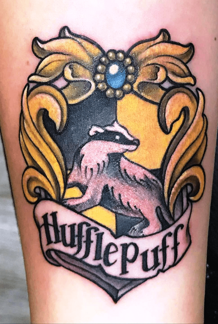 Hufflepuff Tattoo Photograph