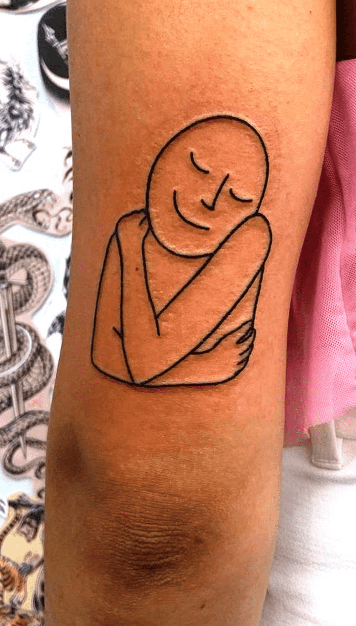 Hug Day Tattoo Snapshot