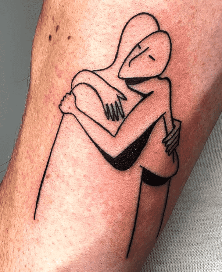 Hug Tattoo Portrait