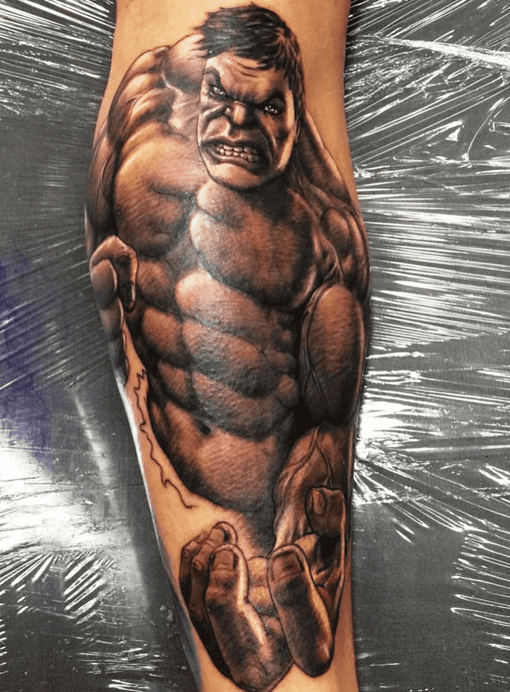 Hulk Tattoo Design Image
