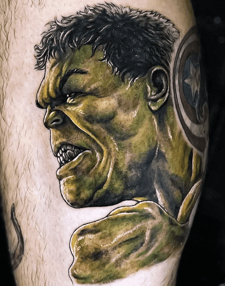 Hulk Tattoo Photos