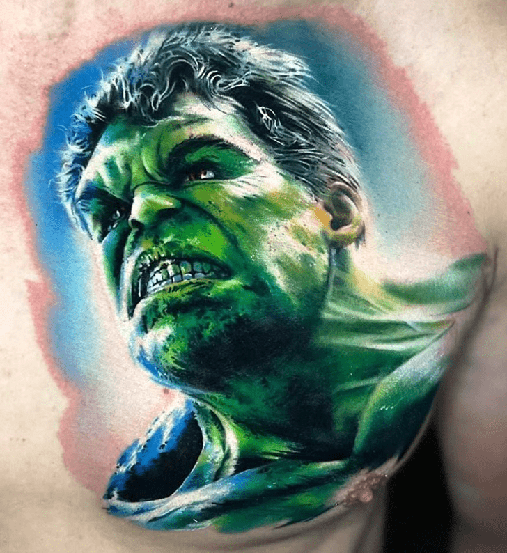 Hulk Tattoo Design Image