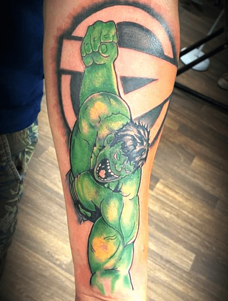 Hulk Tattoo Photo